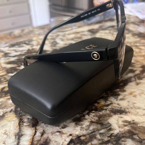 New VERSACE Eyeglass Frames 3285 Black Unisex 55mm - Picture 5 of 8